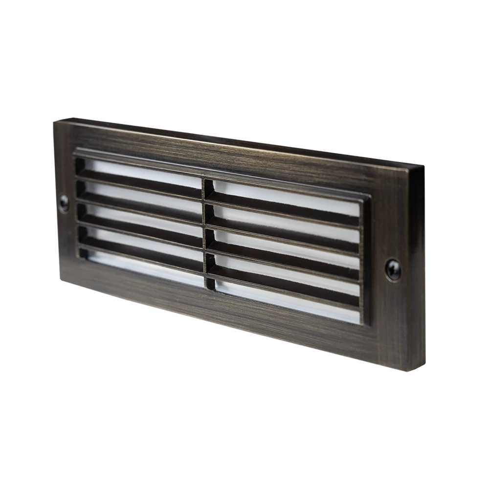 SAL Maxi Dzine Exterior Wall Lights 2700K Antique Brass 7W 12V IP65- SE7354LV226WW/AB