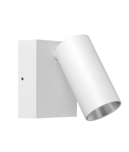 CLA SEC Adjustable LED Exterior Wall Lights Tri - Matt White 240V IP65 - SEC05, SEC08, SEC08S - CLA Lighting