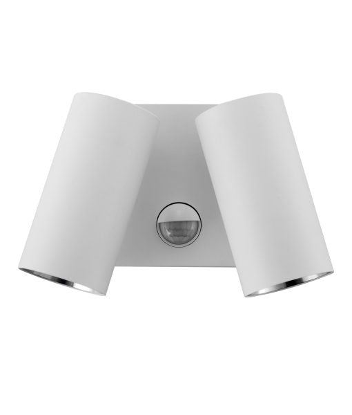 CLA SEC Adjustable LED Exterior Wall Lights Tri - Matt White 8W 240V IP65 - SEC05, SEC08, SEC08S