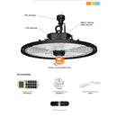 SAL UFO LED High Bay 5000K Black 80W 240V IP65 - SHB26SE