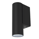 SAL NEW BRONTE Exterior Wall Lights Tri - Black / Stainless Steel / Aluminium Stainless 3W 240V IP65 - SL7021TC - SAL Lighting