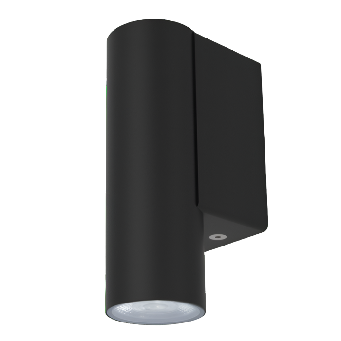 SAL NEW BRONTE Exterior Wall Lights Tri - Black / Stainless Steel / Aluminium Stainless 3W 240V IP65 - SL7021TC - SAL Lighting