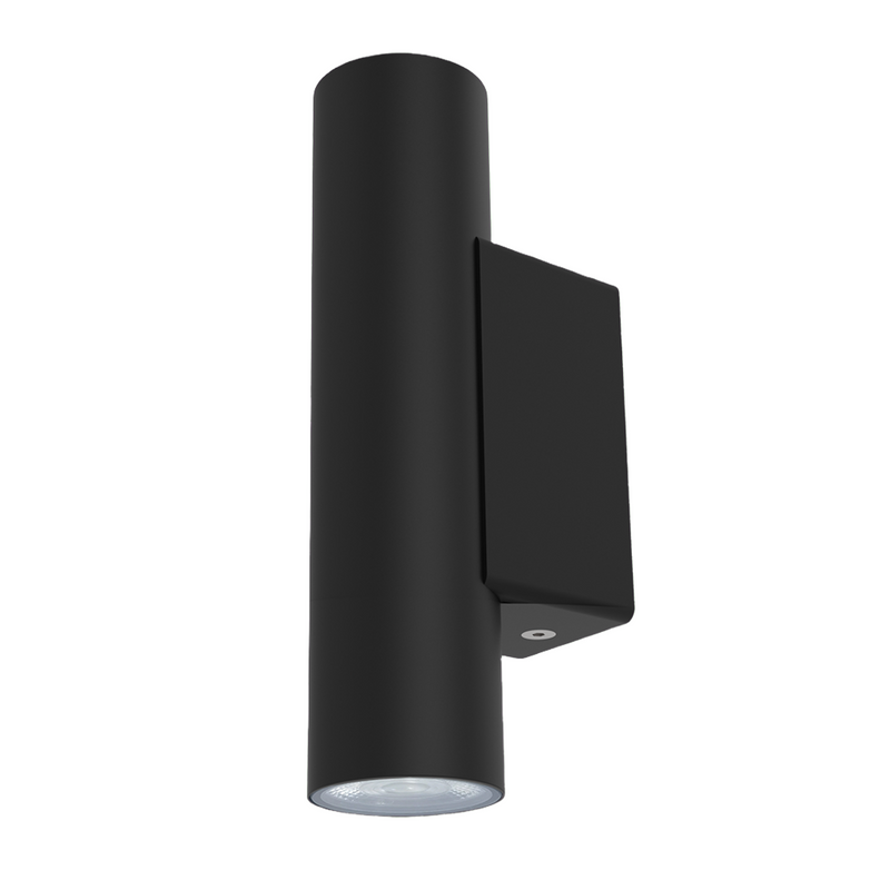 SAL NEW BRONTE Exterior Wall Lights Black / Stainless Steel / Aluminium Stainless Steel 6W 240V IP65 - SL7022TC - SAL Lighting