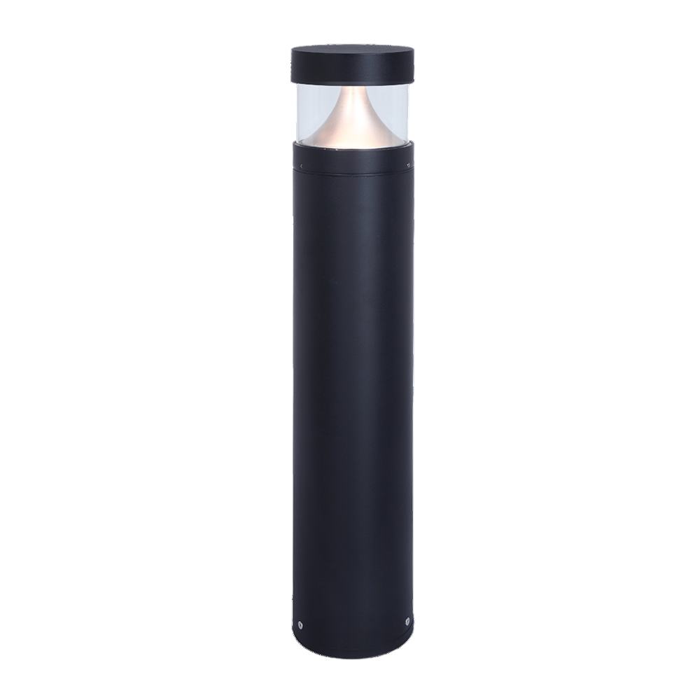 SAL BOLLARD FLAT SL7088FC TC LED Bollard Tri - Black 10W 240V IP44 - SL7088FC50TC/BK, SL7088FC85TC/BK- SAL Lighting