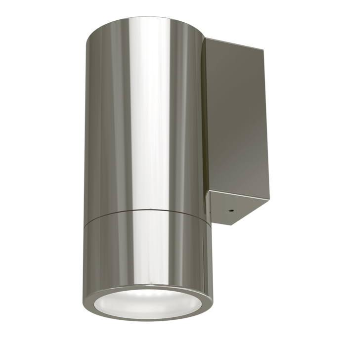 SAL NEW BONDI Exterior Wall Lights Tri - Aluminium Stainless Steel 4W 240V IP65 - SL7221TC-24 - SAL Lighting