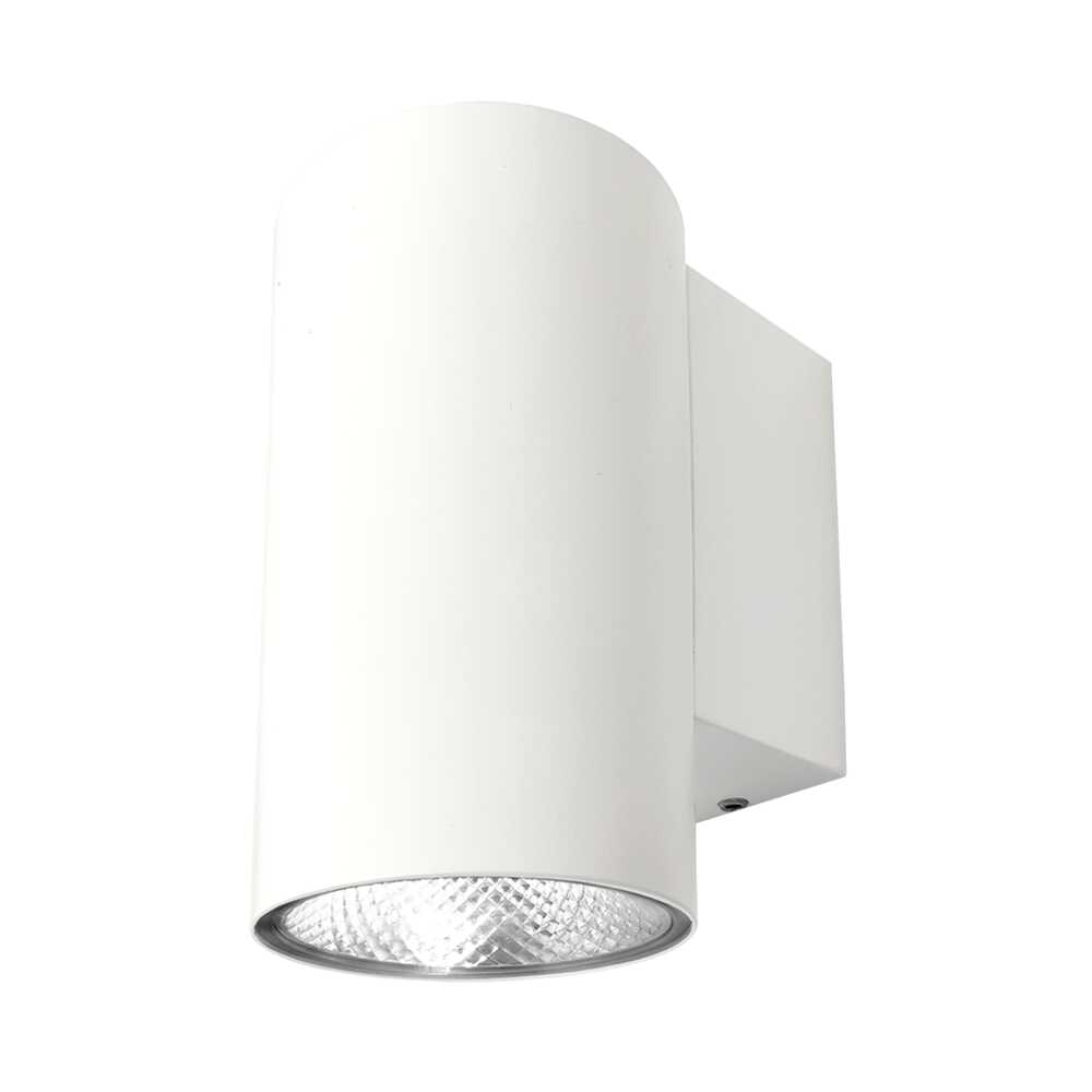 SAL NEW BONDI II Exterior Wall Lights Tri - Black/ White/ Aluminium Stainless Steel 5W 240V IP65 - SL7223TC