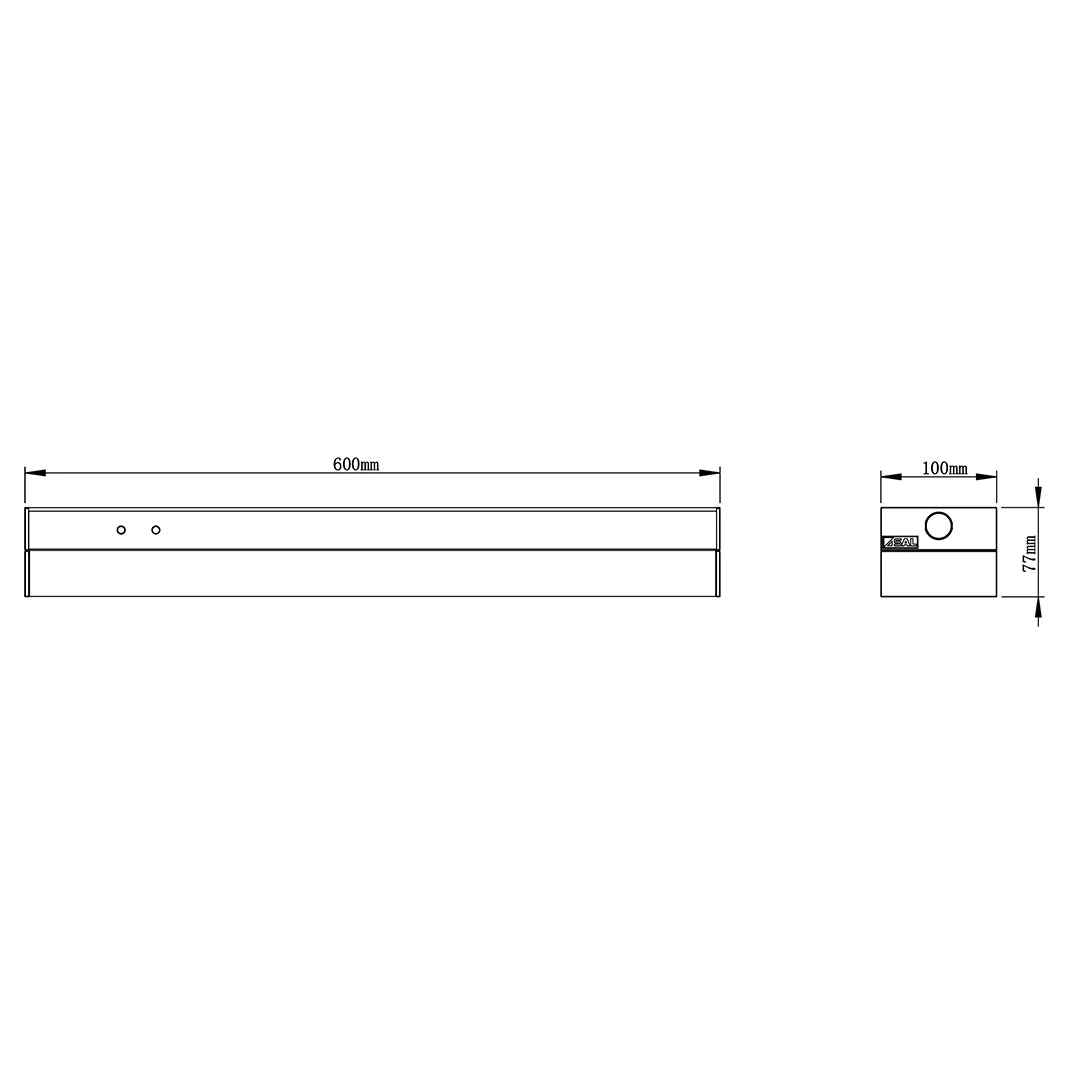 SAL LEDLINE LED Linear Batten Tri- White 20W 240V IP20- SLD2000TC/MP