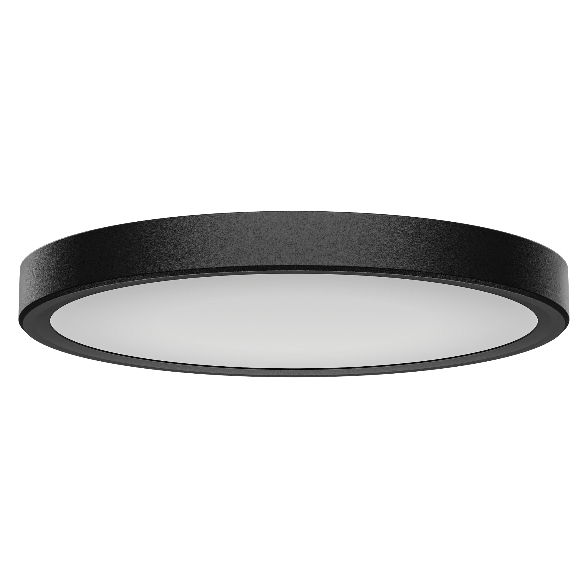 SLENDA- White and Black LED Oyster Light 250mm/13W, 300mm/18W, 400mm/24W