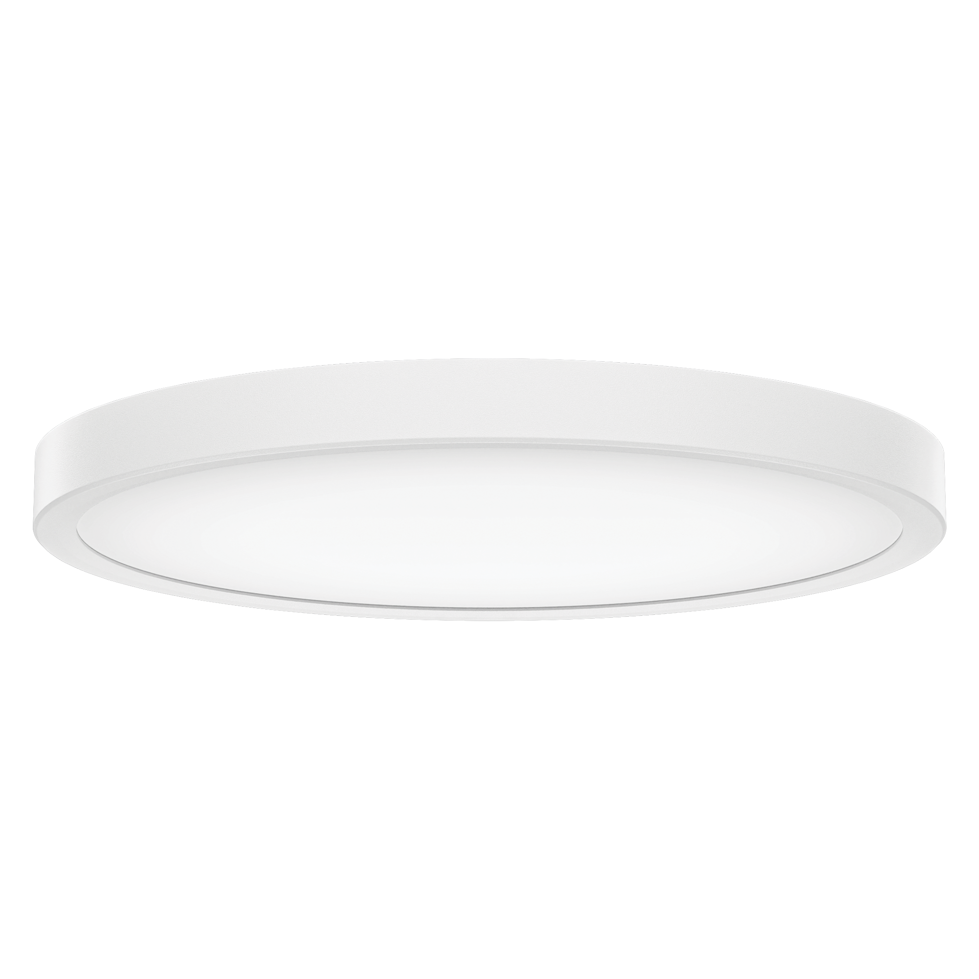 SLENDA- White and Black LED Oyster Light 250mm/13W, 300mm/18W, 400mm/24W