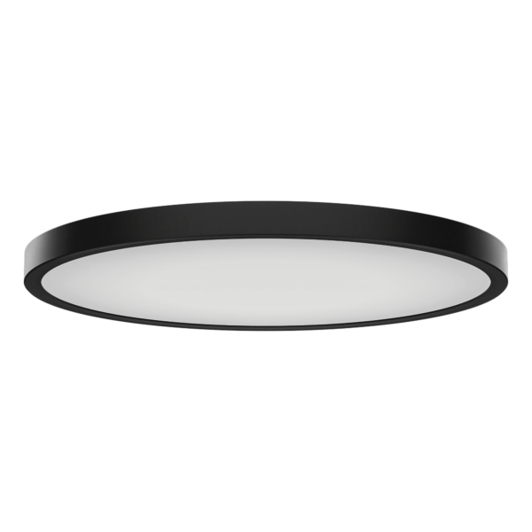SLENDA- White and Black LED Oyster Light 250mm/13W, 300mm/18W, 400mm/24W