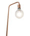 CLA SLIM: Minimalist Wood Base Slim Floor Lamp White / Copper 220-240V - SLIM-F1C, SLIM-F1 (Clearance) - CLA Lighting