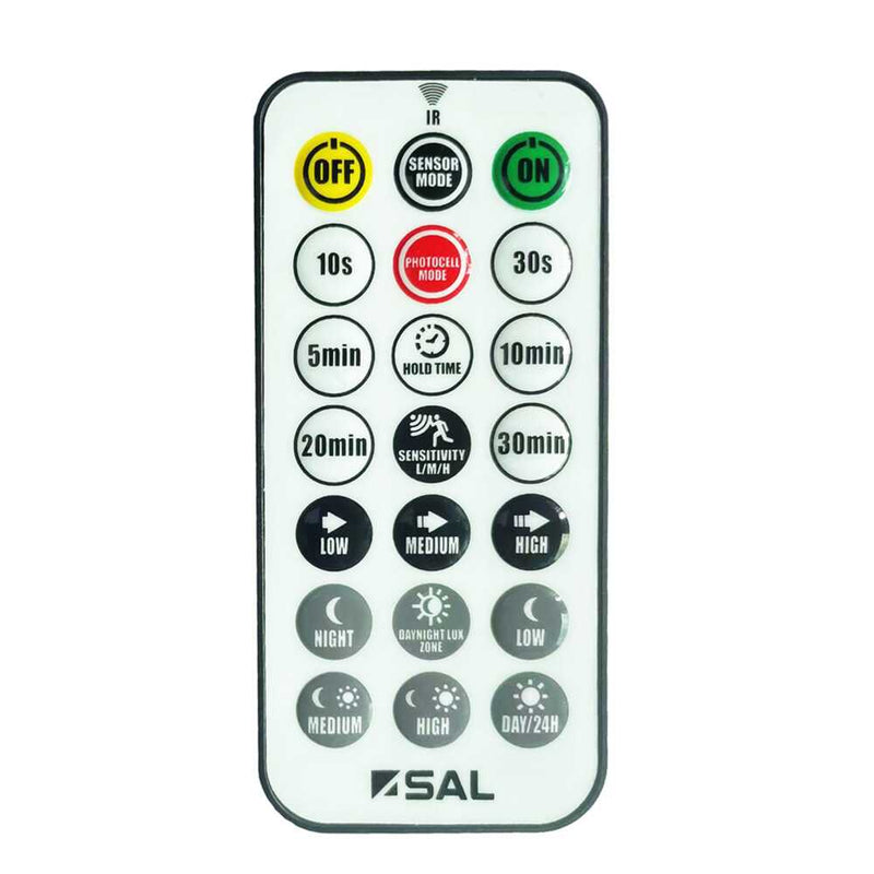 SAL Mantis Multifunction Remote Control Sensors White - SMS806WF -  SAL Lighting