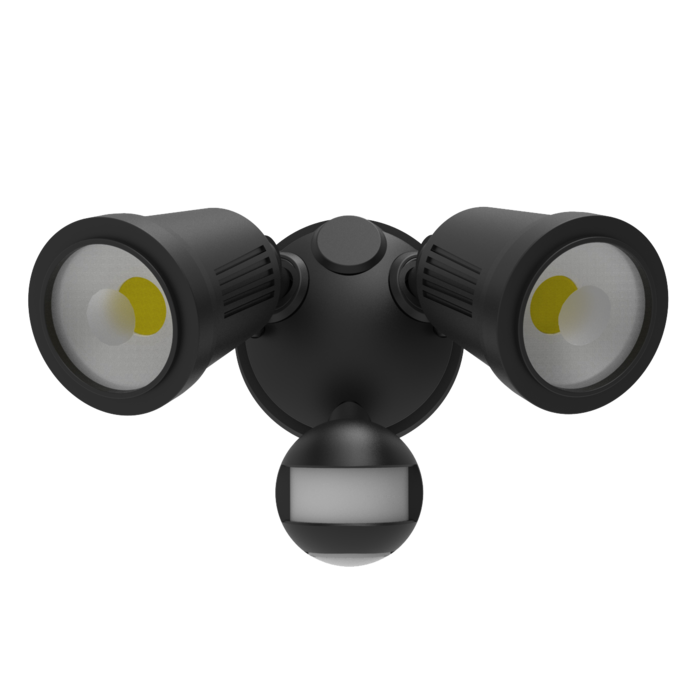 SAL STARGEM IV SES7070/2TC WITH SENSOR LED Flood Lights Tri- Black/ White 24W 240V IP54 - SES7070/2TC/WH, SES7070/2TC/BK