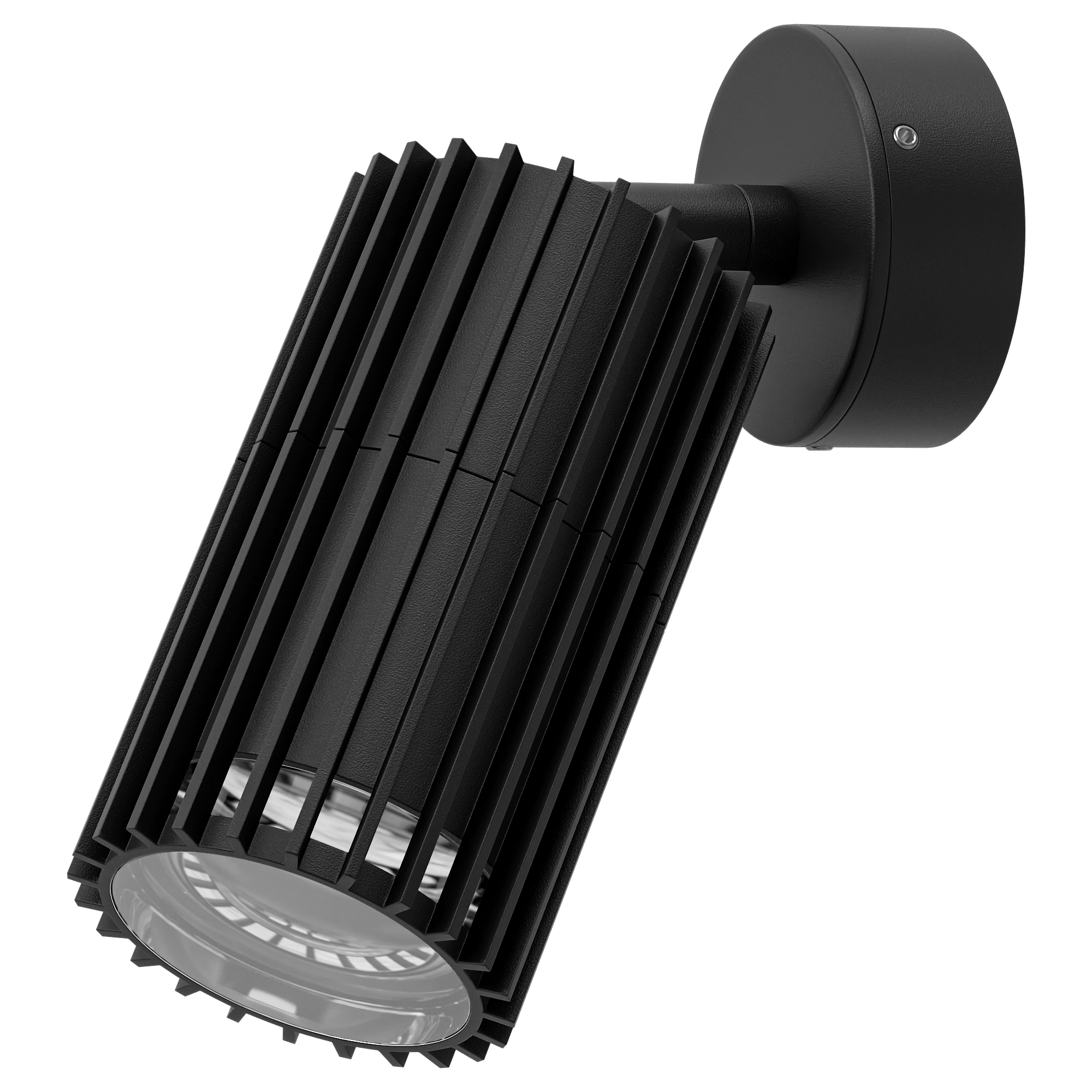 Domus STRIA-1-ADJ Exterior Wall Light Tri- Black/ White 35W 12V/240V IP65- 11209, 11209, 11233, 11234