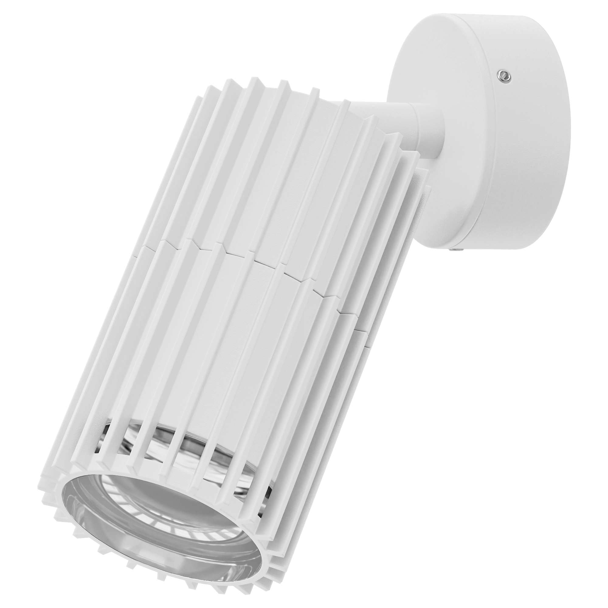 Domus STRIA-1-ADJ Exterior Wall Light Tri- Black/ White 35W 12V/240V IP65- 11209, 11209, 11233, 11234