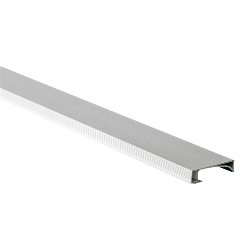 SAL SLT3040 LED Strip and Channel Anodised Silver - SLT3040