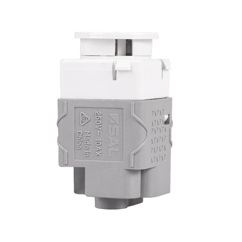 SAL PUSH BUTTON SWITCH MECH Smart Lighting Controls White 240V IP20 - SWL10L - SAL Lighting