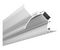 Azoogi Trimless Deep Wall Washer Profile LED Channel and Accessories Anodised Aluminium - PR130