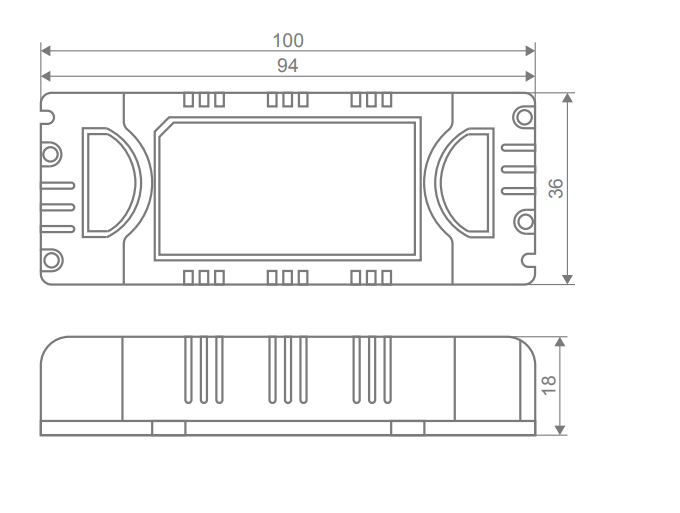Domus NON-DIM DRIVER White 20W/ 30W/ 60W/ 100W 24V IP20 - 20208, 20209, 20211, 20213