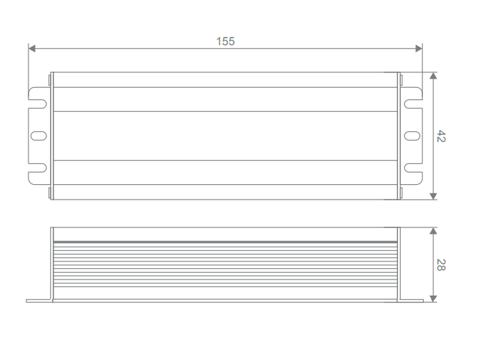 Domus Dimmable Driver Accessories 30W/ 60W/ 100W/ 150W/ 200W 24V IP67 - 20236, 20237, 20238, 20239, 20240