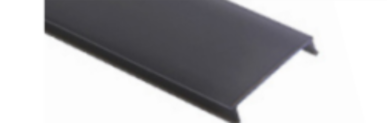 Havit Black Diffuser to suit – Havit Deep Square Up & Down Black Aluminium Profile- HV9693-6080-BLKSD-B