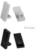 Havit End Caps to suit – Havit Suspended White Aluminium Profile - HV9693-1896-WHT-EC