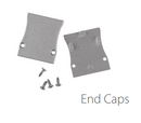 Havit End Caps to suit – Havit Deep Square Aluminium Profile - HV9693-2320-EC