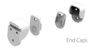 Havit End Caps to suit - Havit Wardrobe Aluminium Profile - HV9692-1930-EC