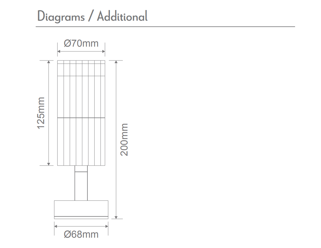 Domus STRIA-1-ADJ Exterior Wall Light Tri- Black/ White 35W 12V/240V IP65- 11209, 11209, 11233, 11234