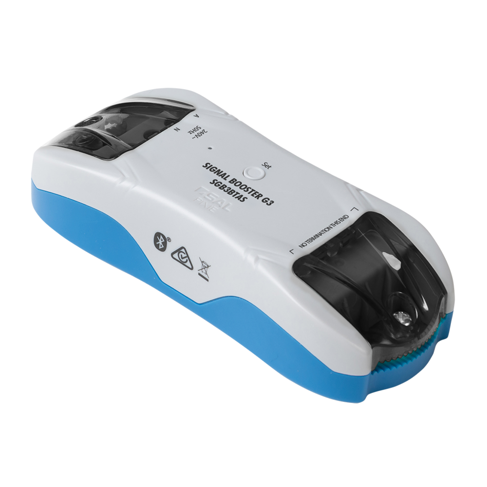 SAL PIXIE Signal Booster G3 SGB3BTAS Smart Lighting Controls Grey/ Blue 240V IP65 - SGB3BTAS