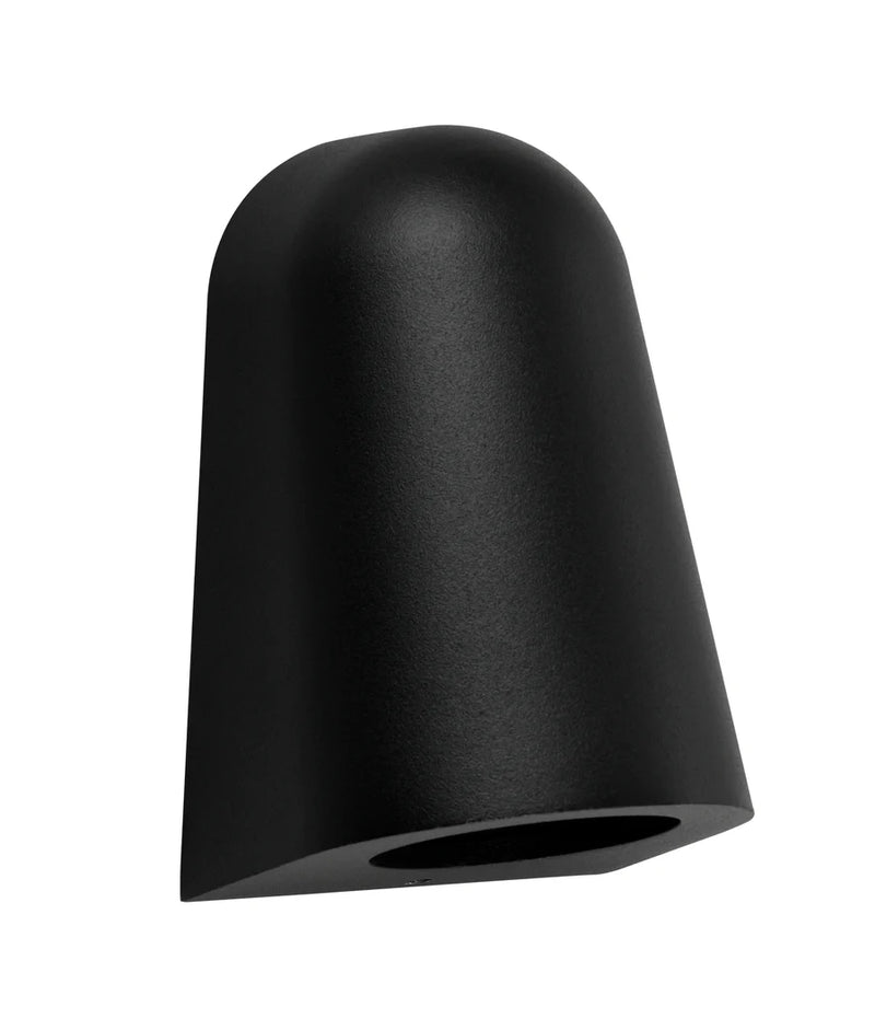 CLA TORQUE: GU10/MR16 Surface Mounted Cone Exterior Wall Lights Matte Black IP65 - TORQUE5, TORQUE6