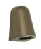 CLA TORQUE: GU10 Surface Mounted Cone Exterior Wall Lights Aged Brass IP65 - TORQUE9