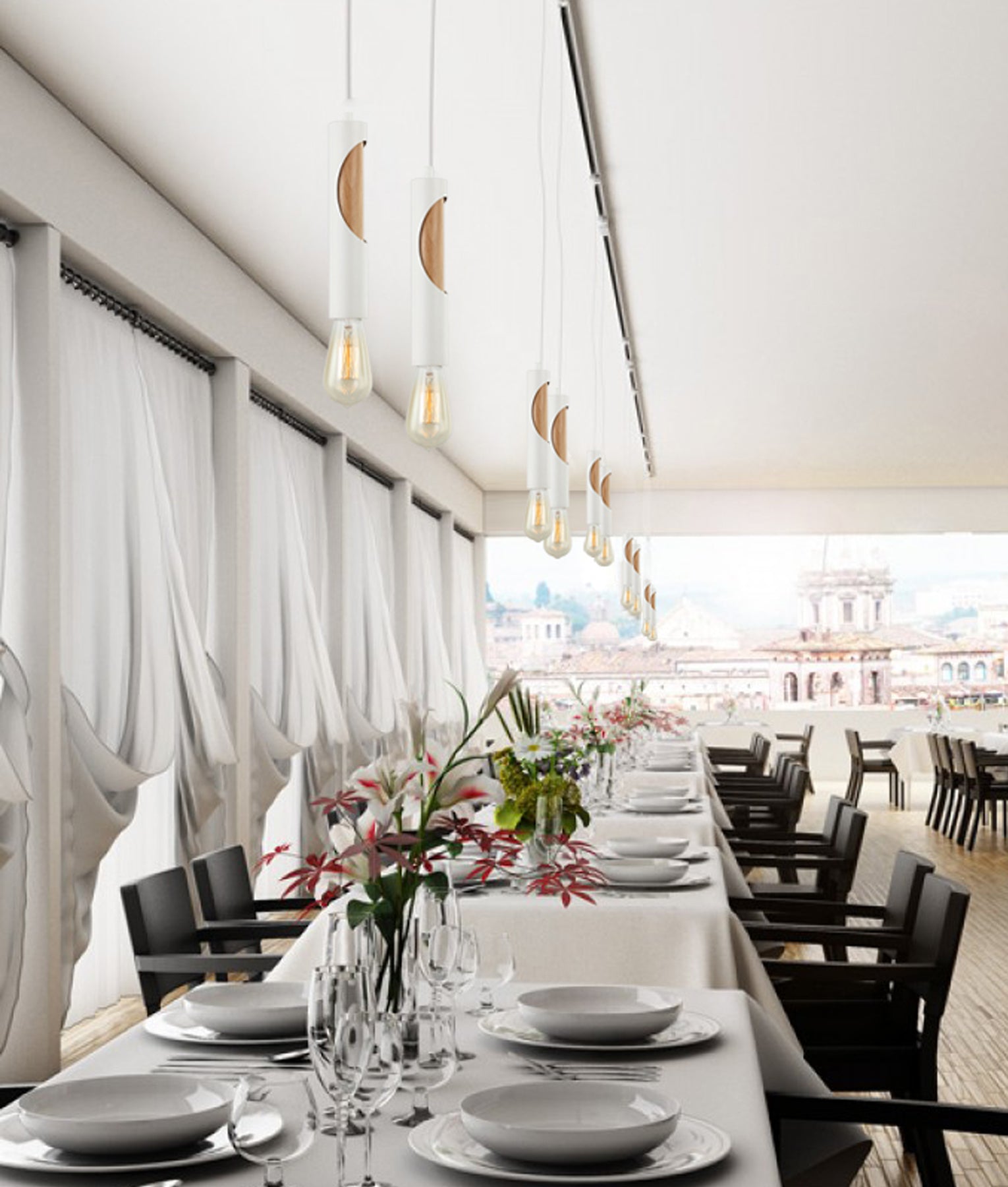 CLA 4 Wire 3 Circuit Pendant Track Light Adaptors Accessories Black - TRK3BLADAP3, TRK3BLADAP4, TRK3BLNIPCON - CLA Lighting