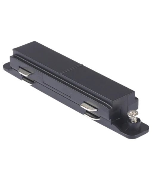 CLA 3 Wire 1 Circuit Universal Tracks, Connectors, End Cap & Live End Accessories Black - TRK1BL- CLA Lighting