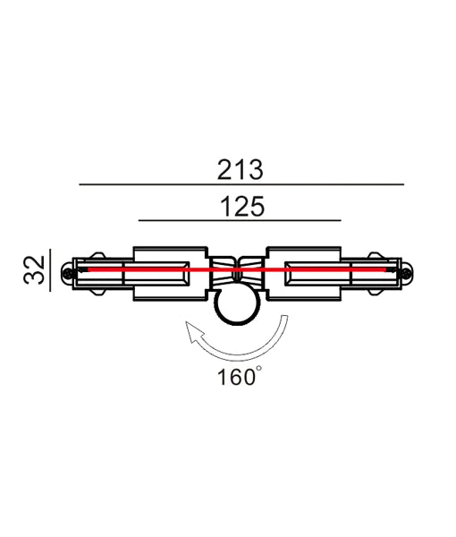 CLA 3 Wire 1 Circuit Universal Tracks, Connectors, End Cap & Live End Accessories White - TRK1WH - CLA Lighting