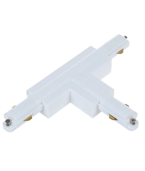 CLA 3 Wire 1 Circuit Universal Tracks, Connectors, End Cap & Live End Accessories White - TRK1WH - CLA Lighting