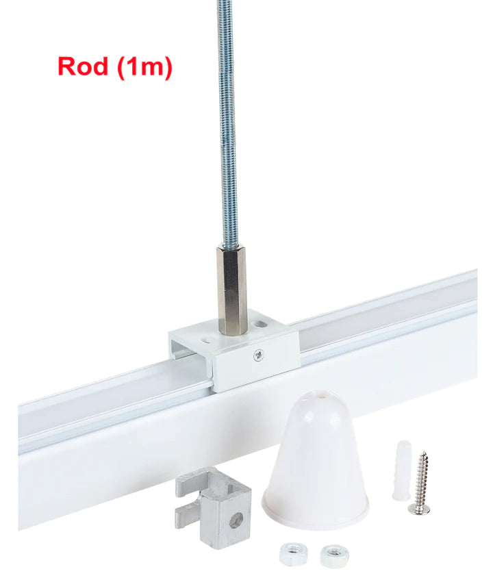 CLA 4 Wire 3 Circuit Track Suspension Kits & Suspension Clamp Accessories White - TRK3WHSUSKIT - CLA Lighting