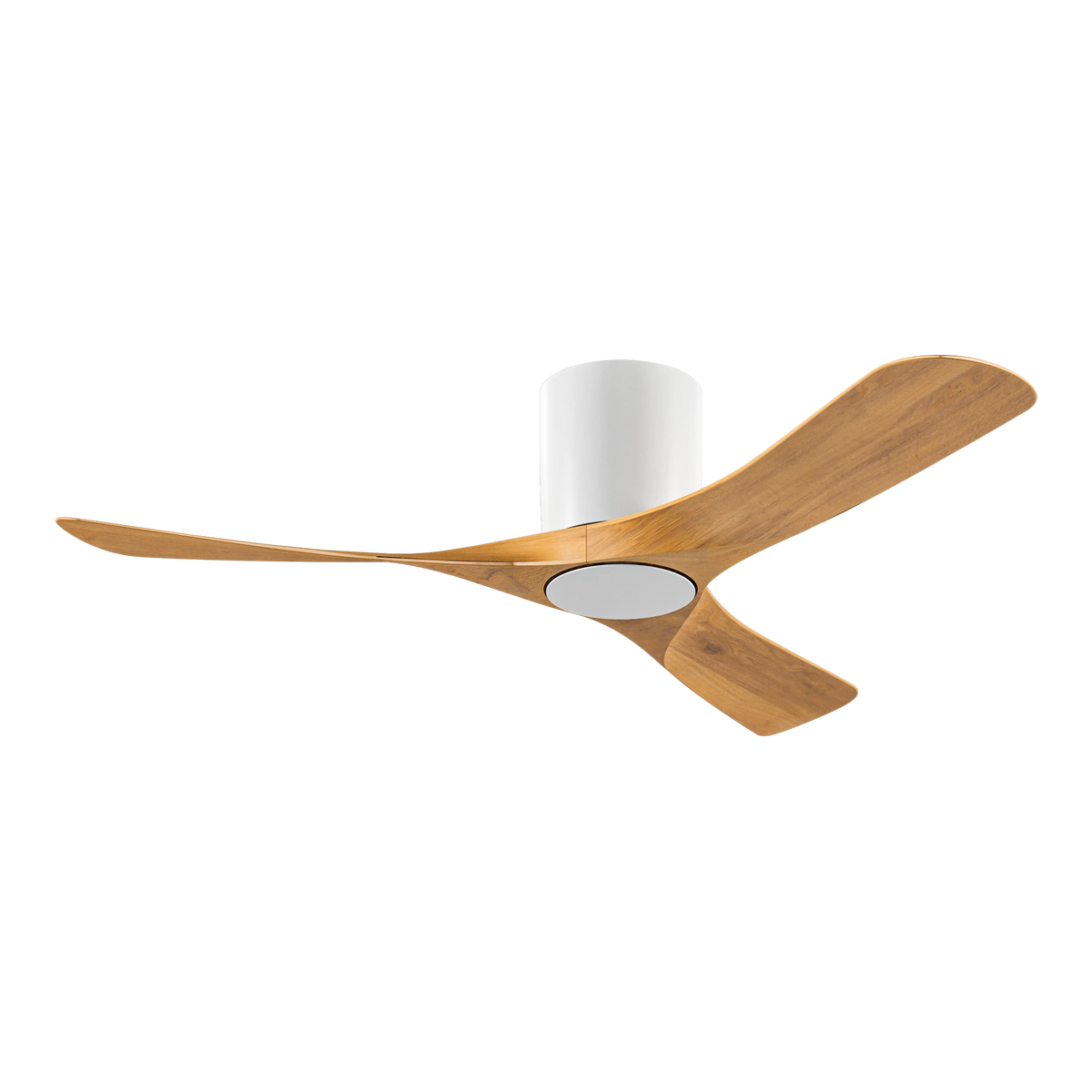 Domus Tundra 48-inch ceiling fan in White/Oak, product view