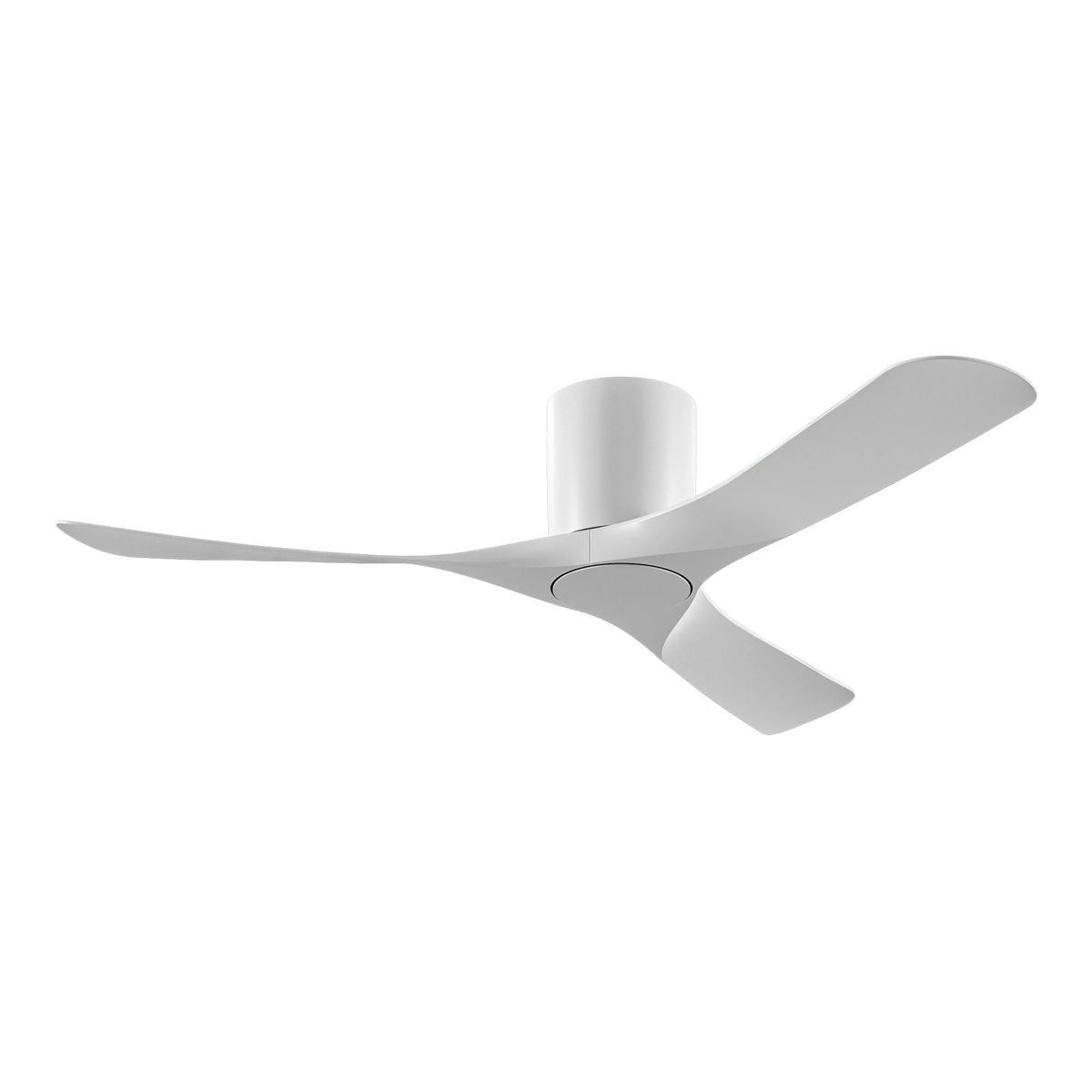 Domus Tundra 52-inch ceiling fan in White, product view
