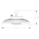 SAL UFO III LED High Bays 5000K Black 100/150/200W 240V IP66 - SHB27S - SAL Lighting