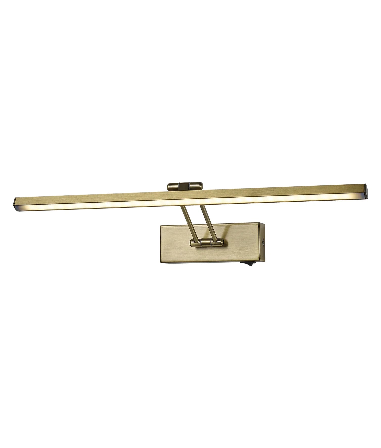CLA VANIDAD: Interior Dimmable Vanity / Picture Interior Wall Lights Tri - Antique Brass / Chrome 20W 180-240V IP44 - VANIDAD1L, VANIDAD2L