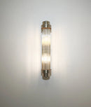 CLA VARILLAS: Up/Down Clear Glass Rod Interior Wall Lights Antique Brass / Chrome / Satin Chrome / Black / White 220-240V - VARILLAS