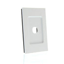 Clipsal Grid and Cover, Saturn Zen, 1 Gang Black/ White- Z4031VH-ZB, Z4031VH-ZW