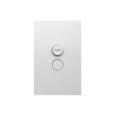 Clipsal Cooker Switch Cover, Saturn Zen, Zen White/ Zen Black- Z4061/45C-ZW, Z4061/45C-ZB