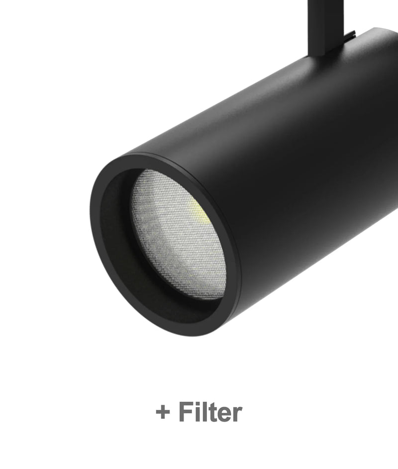 CLA ZONE: Track Head Standard & Optional Accessories White / Black - ZONE