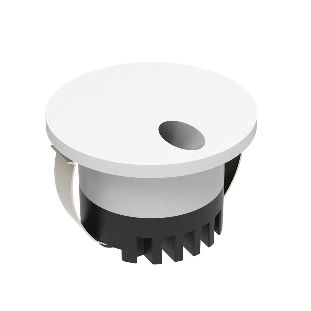 Domus Aura Round Interior Step Lights Tri- White 3W 240V IP20 - 23728, 23729, 23730, 23731, 23732, 23733