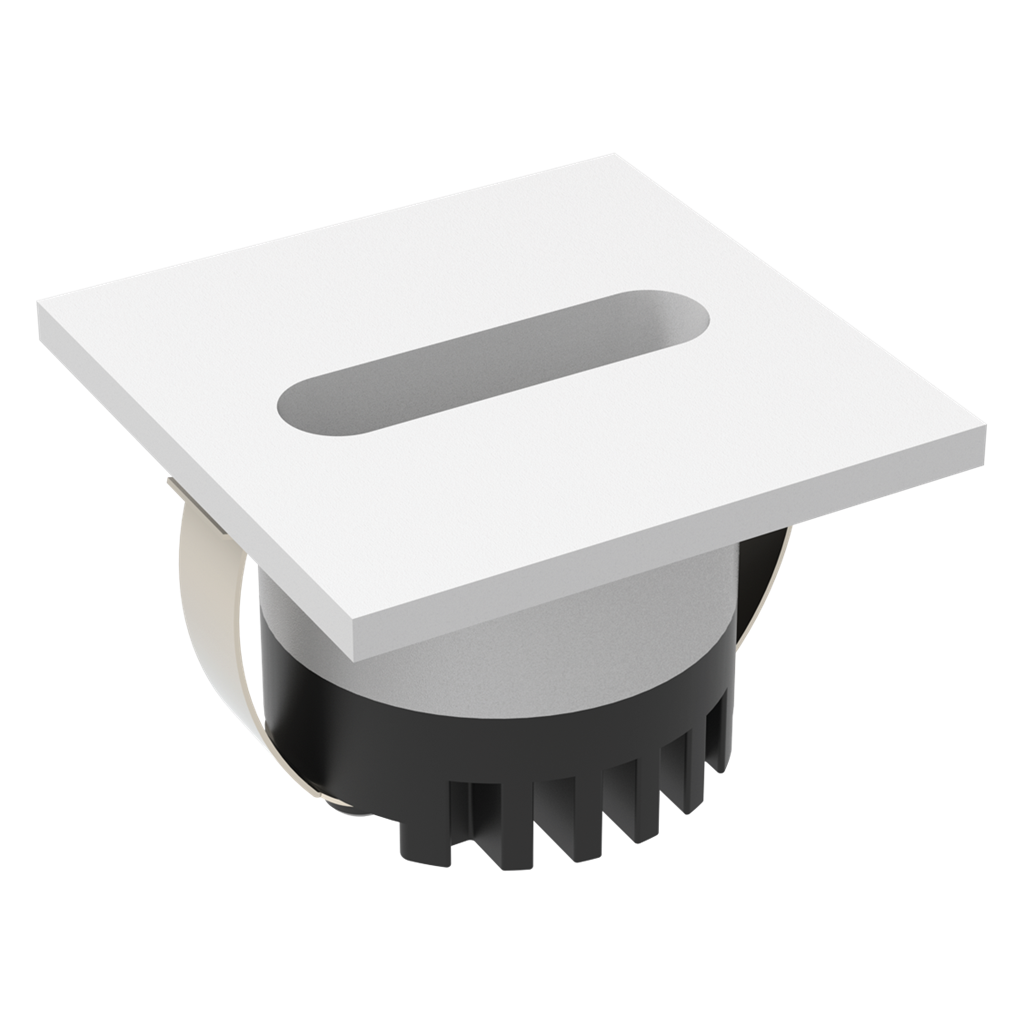 Domus Aura Square Interior Step Lights Tri- White 3W 240V IP20 - 23714, 23715, 23716, 23717, 23718