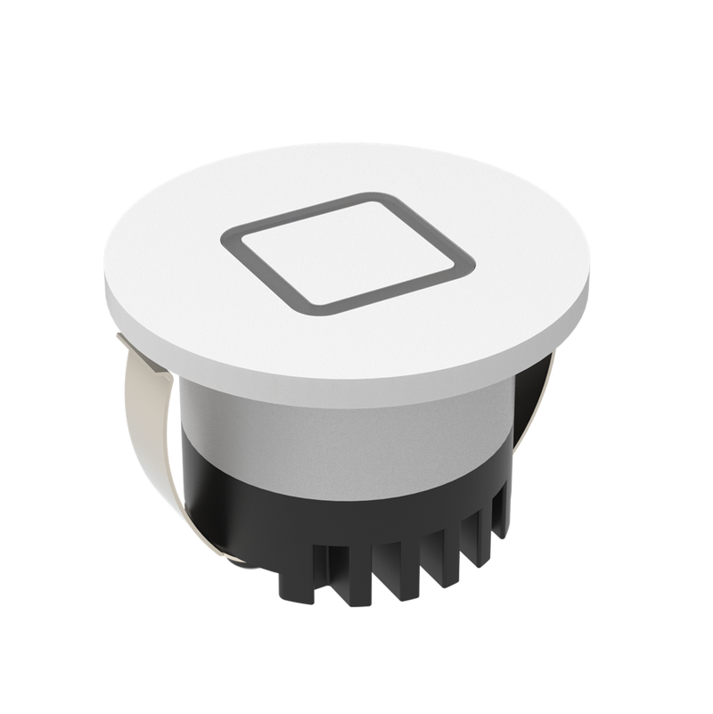 Domus Aura Round Interior Step Lights Tri- White 3W 24V IP20 - 23700, 23701, 23702, 23703, 23704, 23705