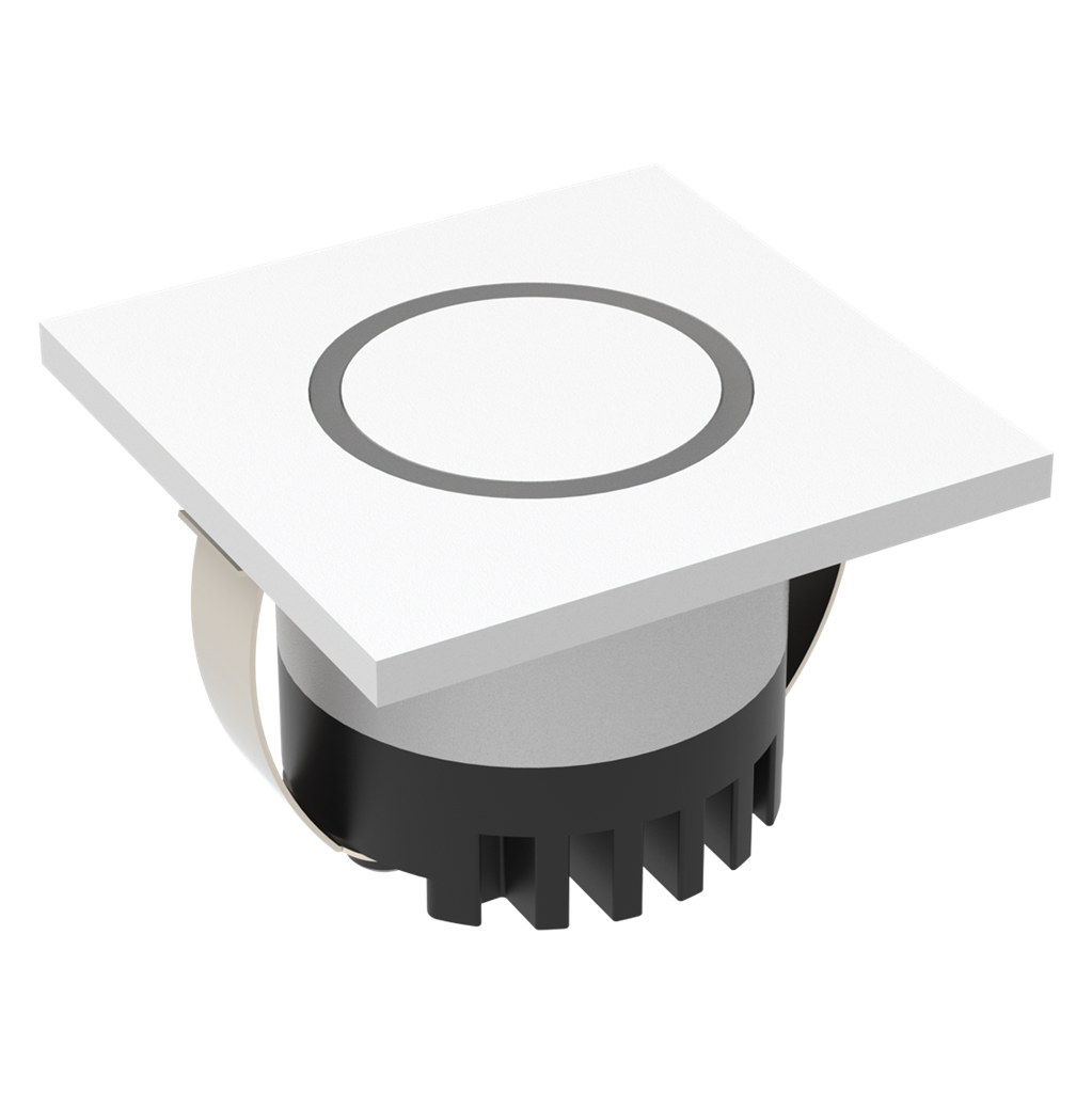 Domus Aura Square Interior Step Lights Tri- White 3W 24V IP20 - 23742, 23743, 23744, 23745, 23746