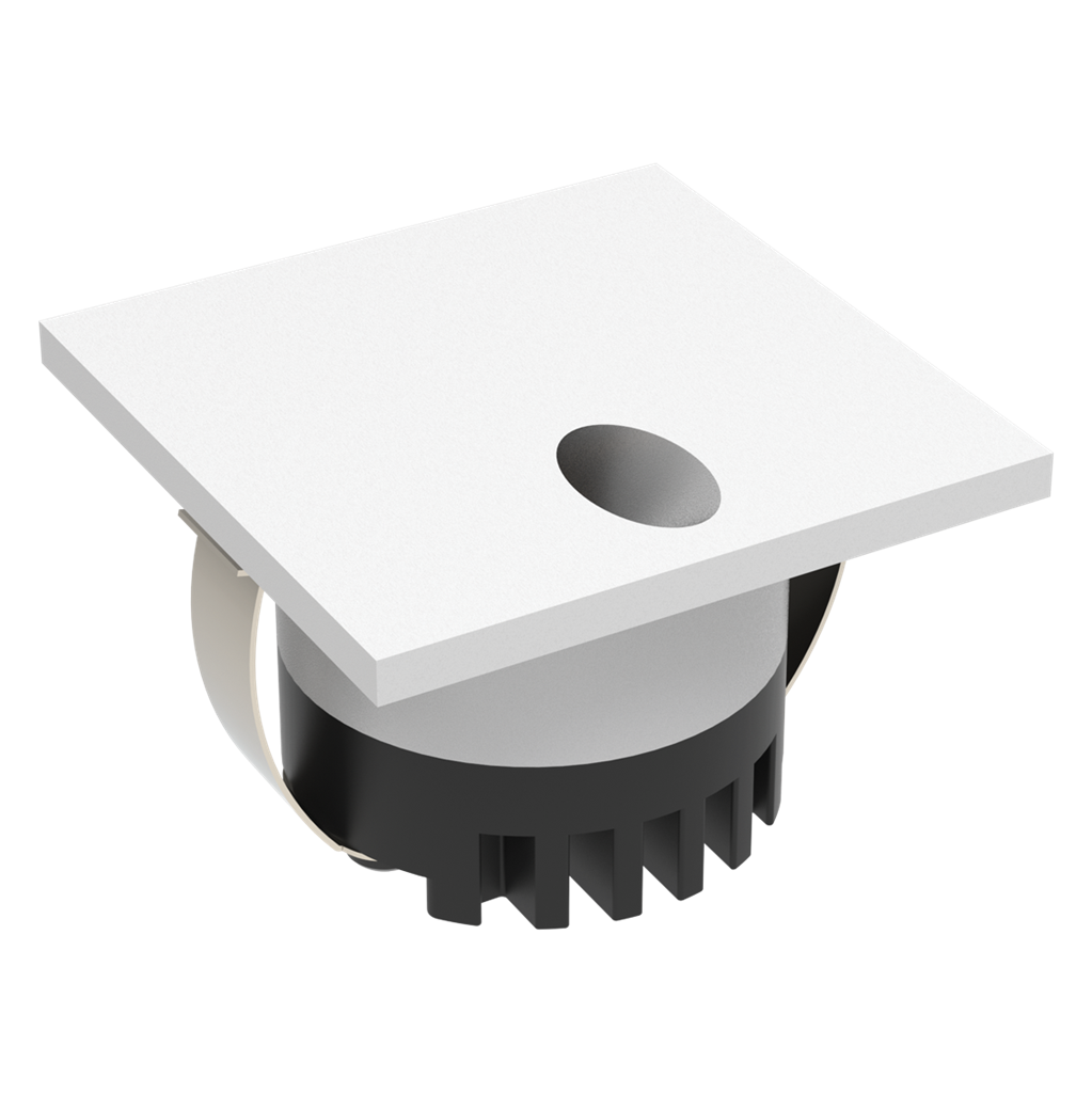 Domus Aura Square Interior Step Lights Tri- White 3W 24V IP20 - 23742, 23743, 23744, 23745, 23746